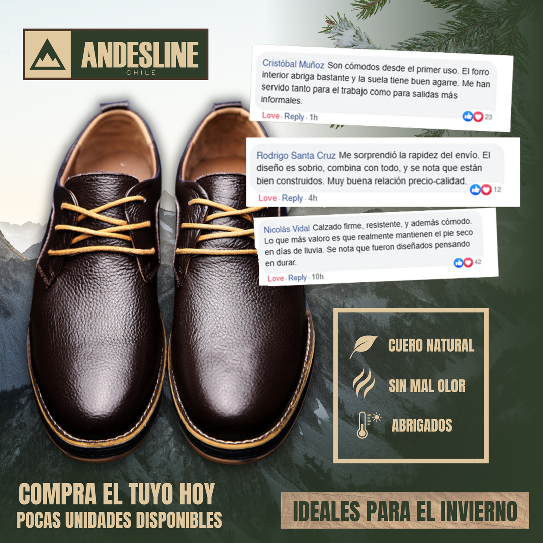 ZAPATOS TERRAGONA™ AndesLine | Temporada Otoño - Invierno ´25