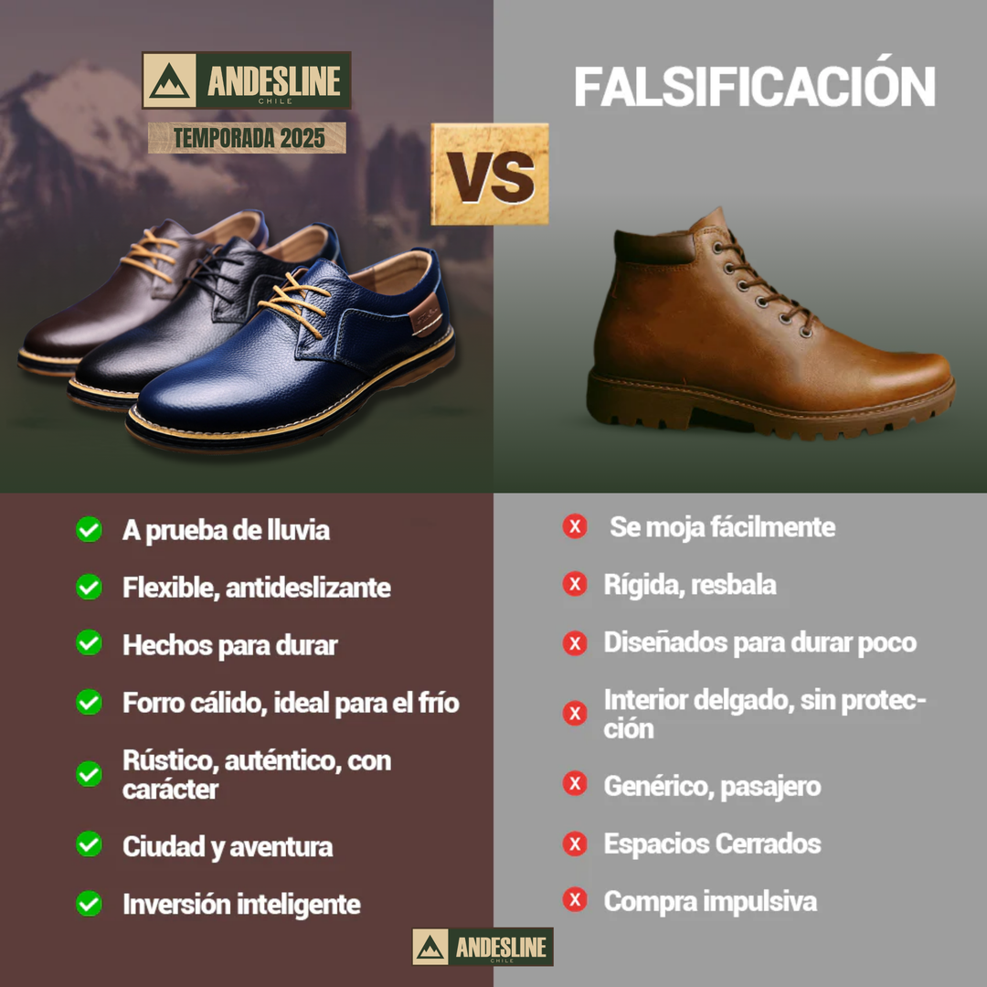 ZAPATOS TERRAGONA™ AndesLine | Temporada Otoño - Invierno ´25