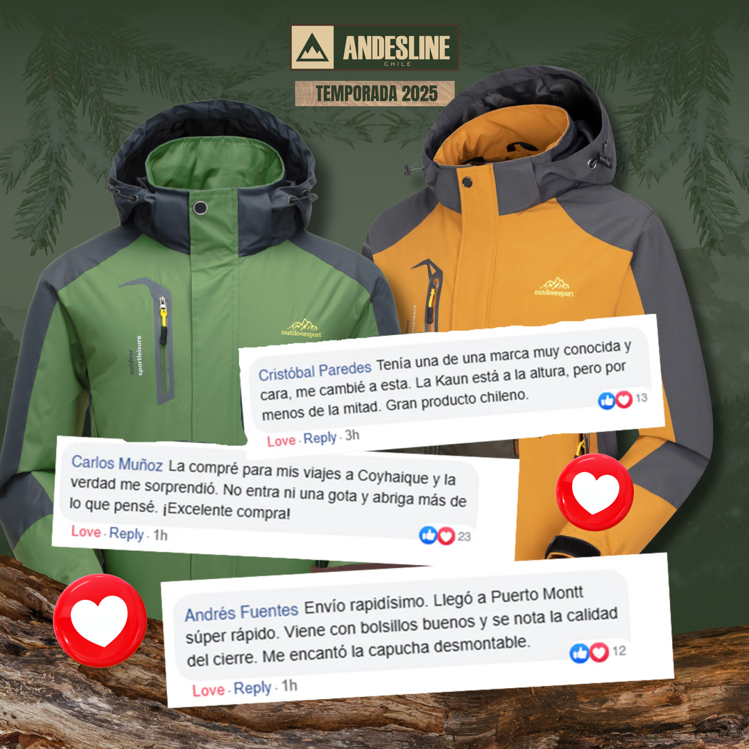 CHAQUETA WINTERADO™ AndesLine | Temporada Otoño - Invierno ´25