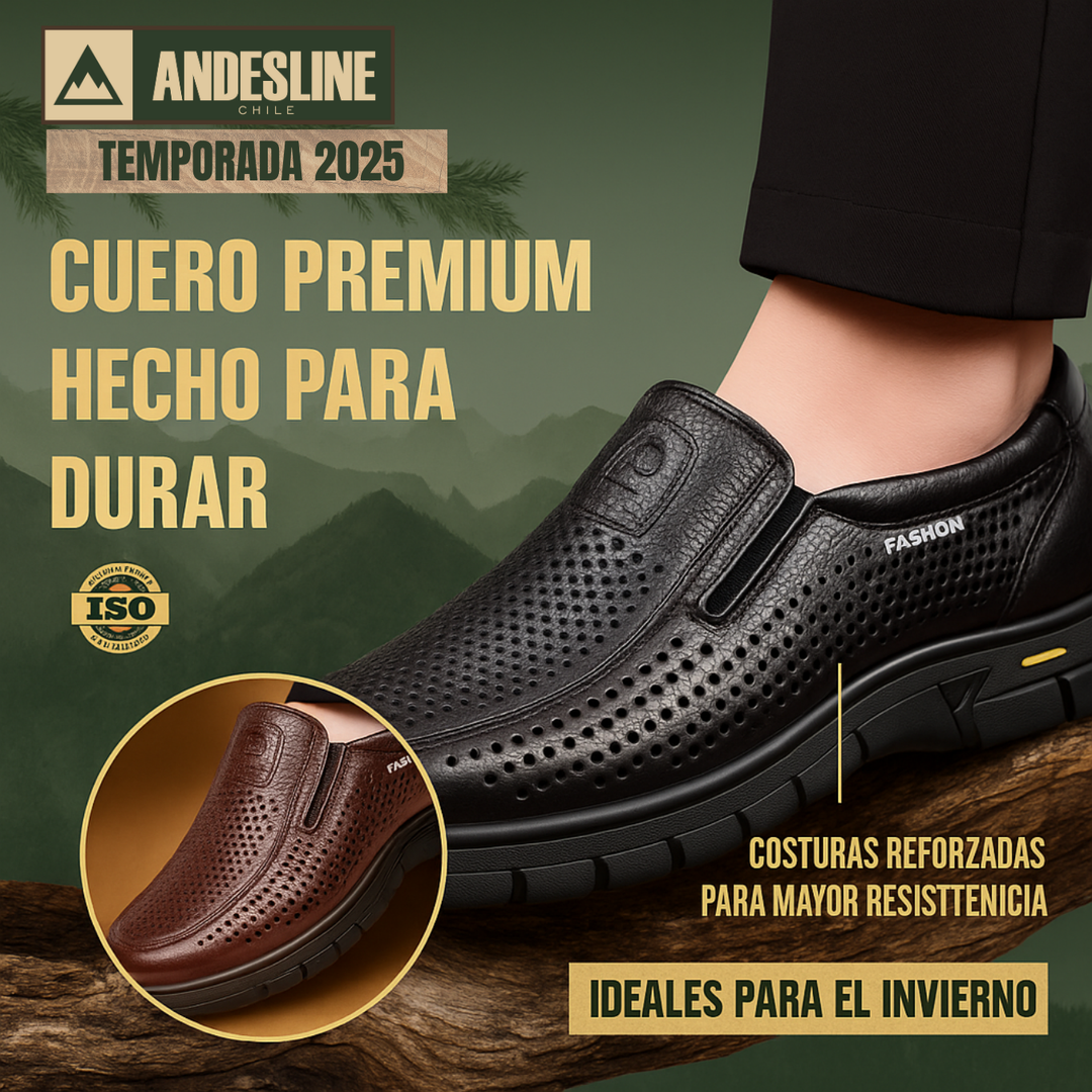 MOCASINES DE CUERO SCIENCE™ AndesLine | Temporada Verano´26