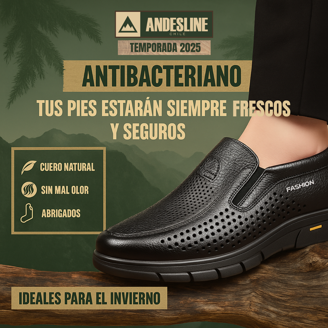 MOCASINES DE CUERO SCIENCE™ AndesLine | Temporada Verano´26