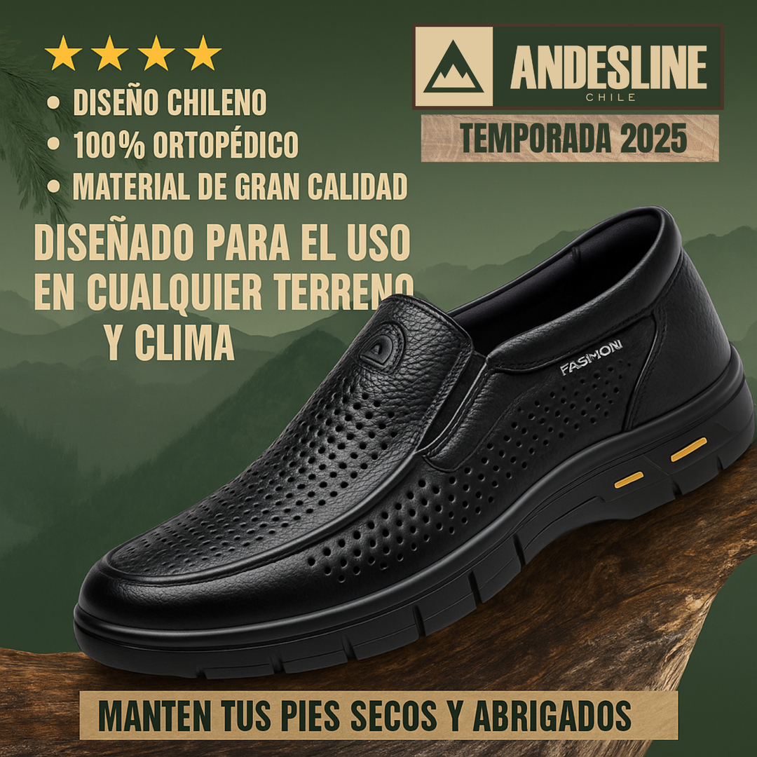 MOCASINES DE CUERO SCIENCE™ AndesLine | Temporada Verano´26