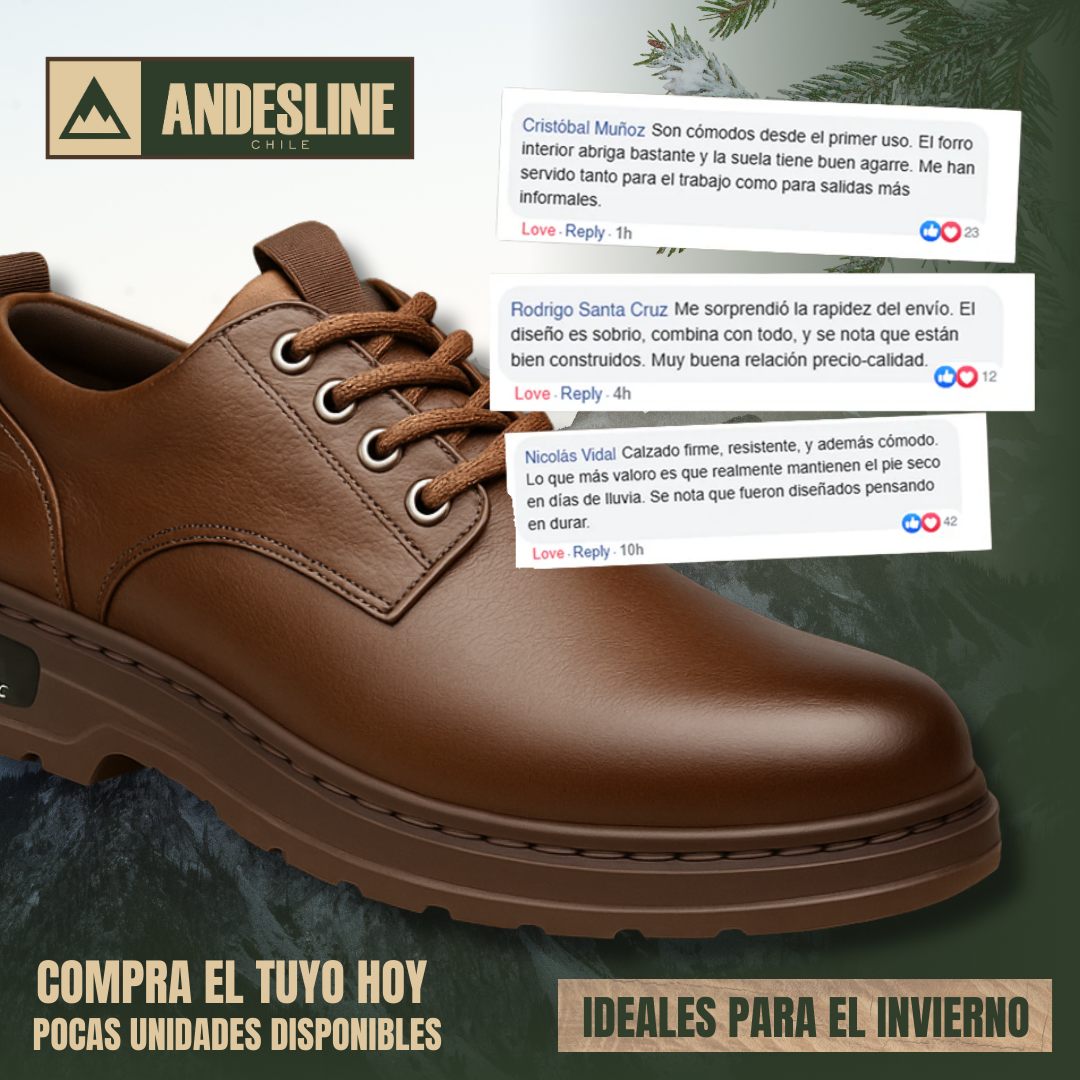 ZAPATOS FOUNDER™ AndesLine | Temporada Otoño - Invierno ´25