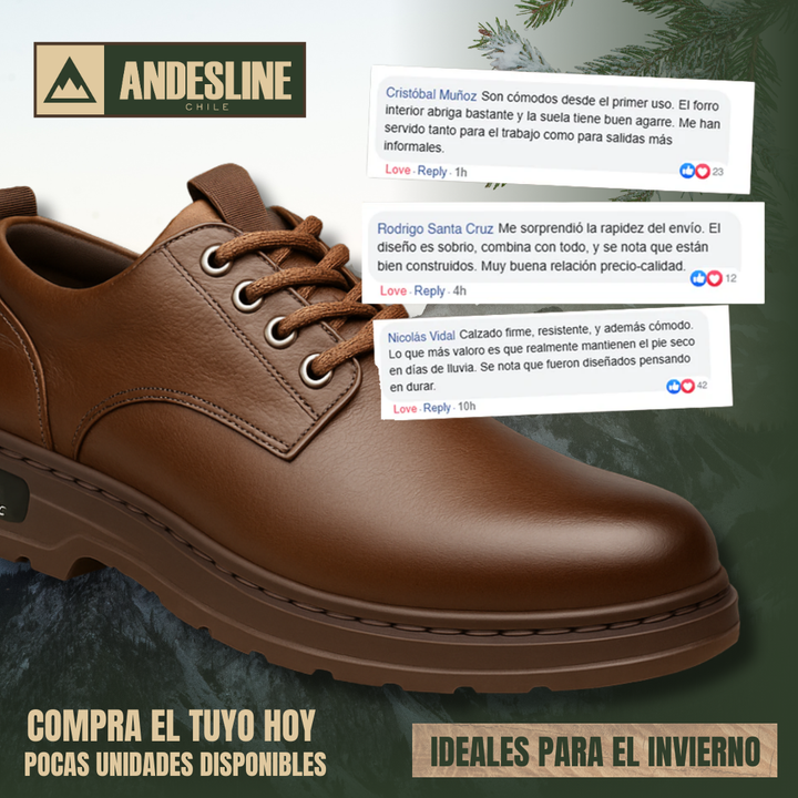 ZAPATOS FOUNDER™ AndesLine | Temporada Otoño - Invierno ´25