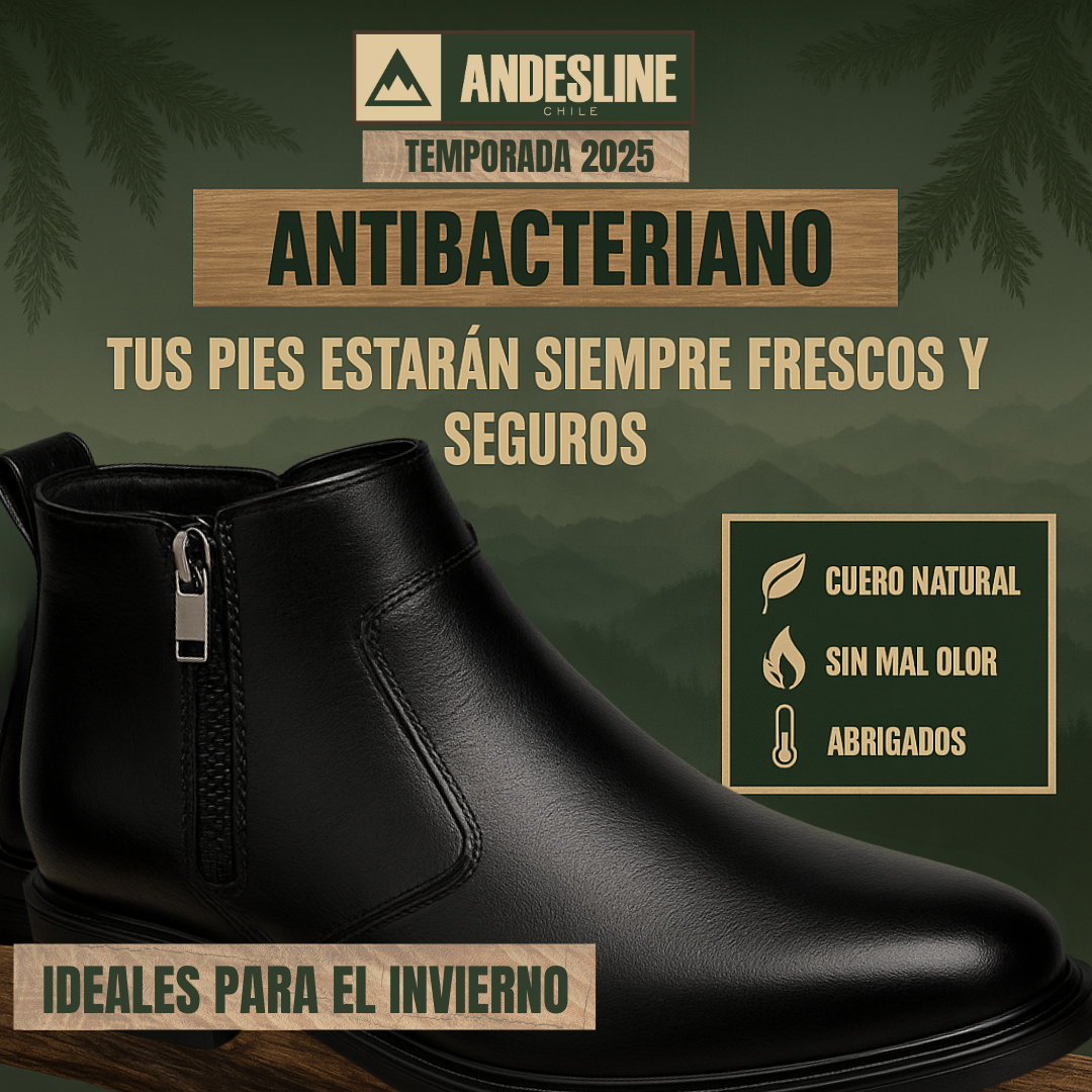 BOTINES DE CUERO ROLAND™ AndesLine | Temporada Verano´26
