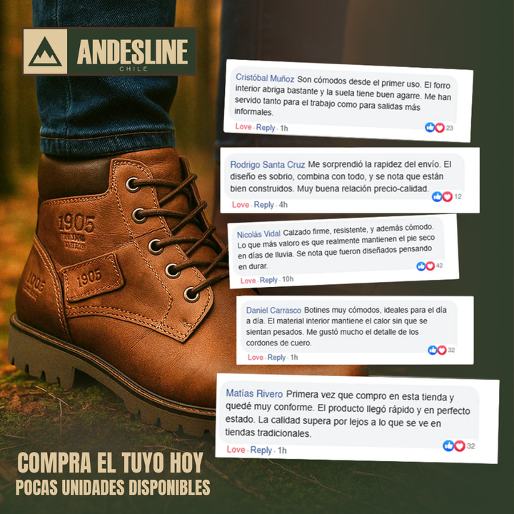 BOTINES RECIO™ AndesLine | Temporada Otoño - Invierno ´25