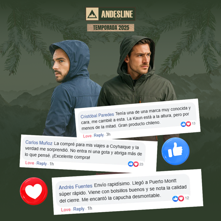 CHAQUETA TREY™ AndesLine | Temporada Otoño - Invierno ´25