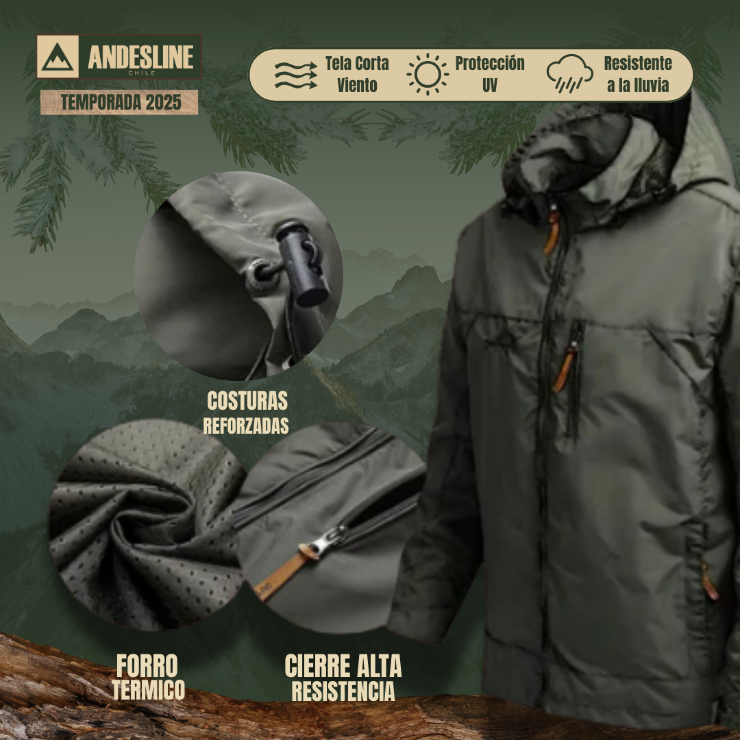 CHAQUETA TREY™ AndesLine | Temporada Otoño - Invierno ´25